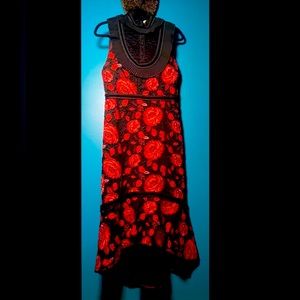 SOLD!!!!!!Alice + Olivia rose tuxedo dress